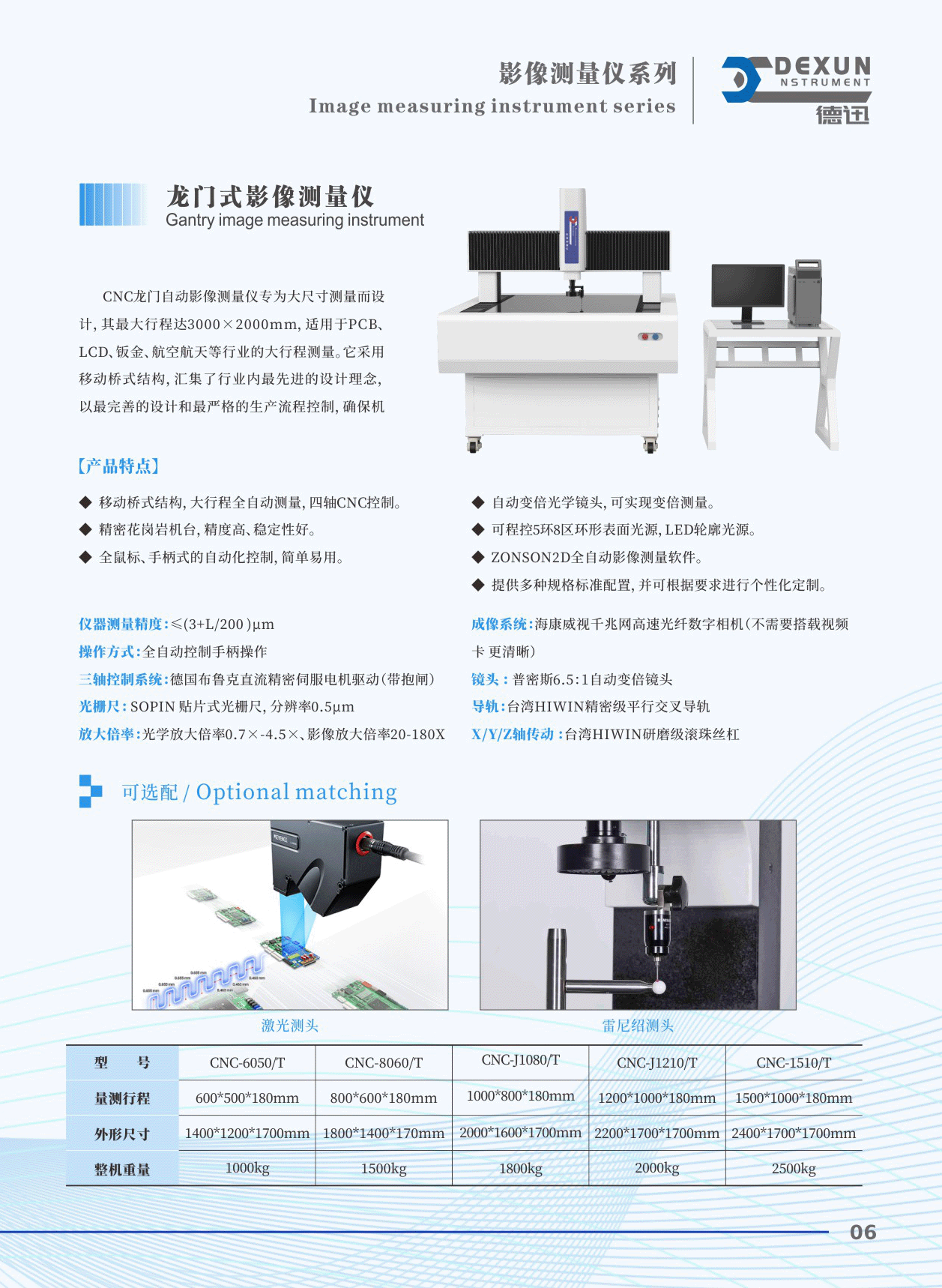 龍門式影像測量儀